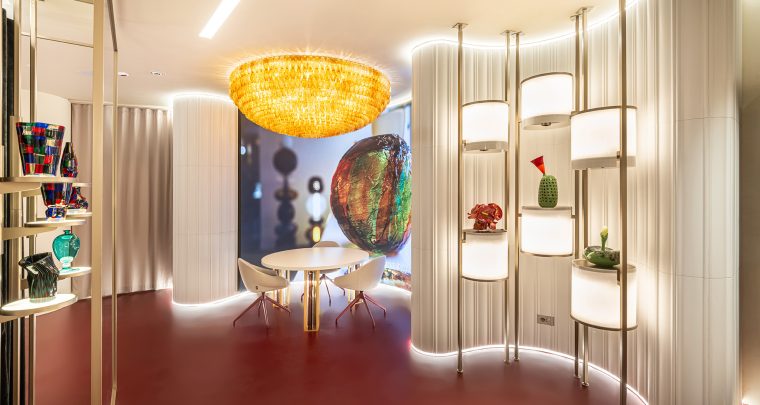 Venini: il nuovo flagship store a Milano nel cuore del design district