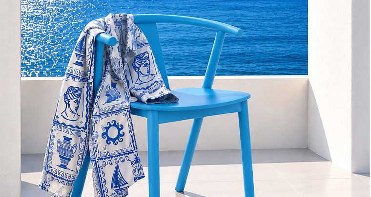 Alessandro Enriquez x Cappellini: una certa idea di azzurro