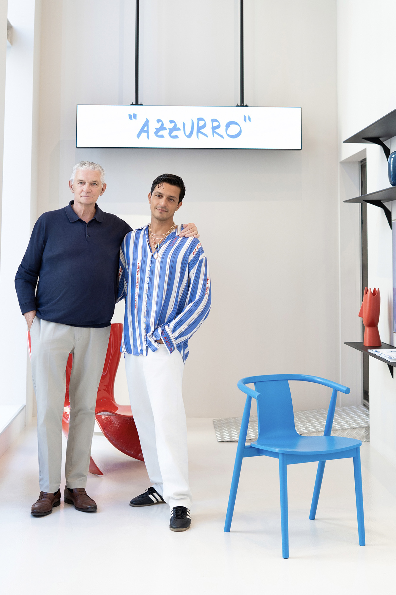 Giulio Cappellini e Alessandro Enriquez